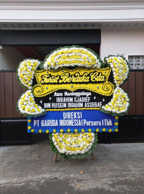 Papan Bunga Duka di Muncan